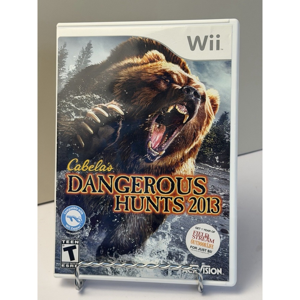 Cabela's Dangerous Hunts 2013 (Nintendo Wii, 2012) Complete